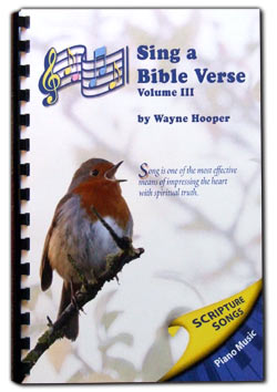 Sing a Bible Verse - Vol. 3 - Book